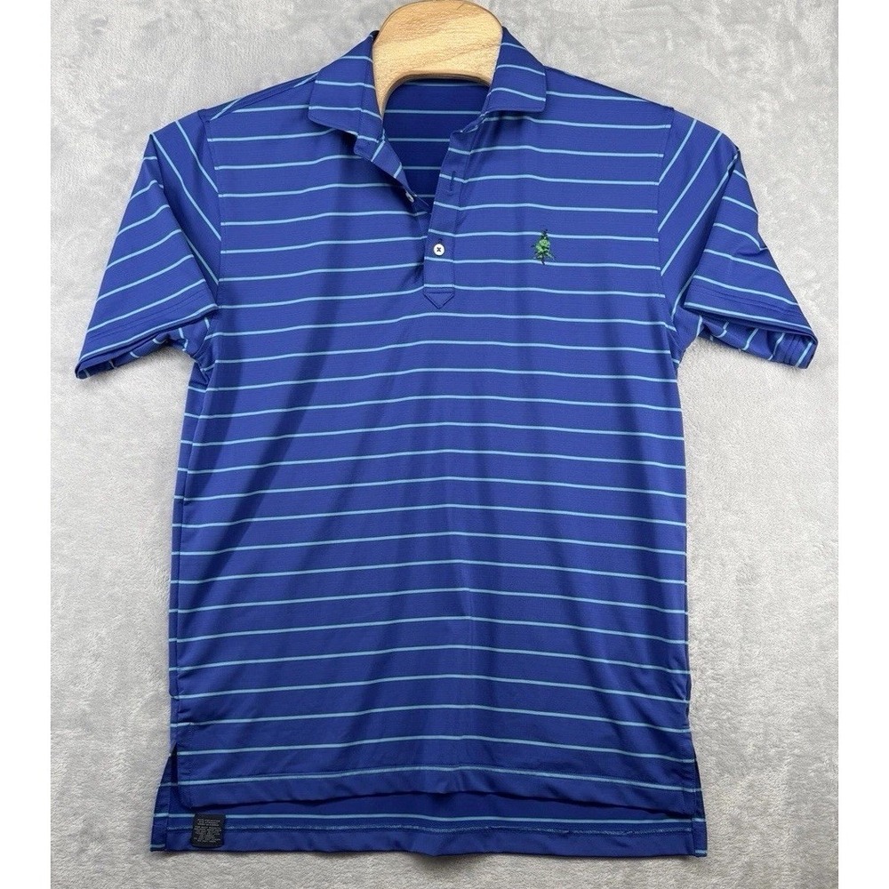 Turtleson Performance Golf Polo Shirt Striped Men's Size M